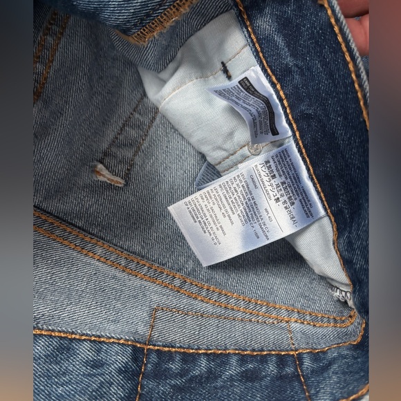 Women’s/Men’s Levi’s 505 size 30 x 32. Blue denim. - Picture 2 of 3